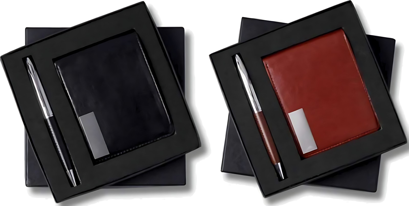 PP - 213 Brown Pen & Wallet Pen & Wallet Gift Set – 213 Black – corporate gift