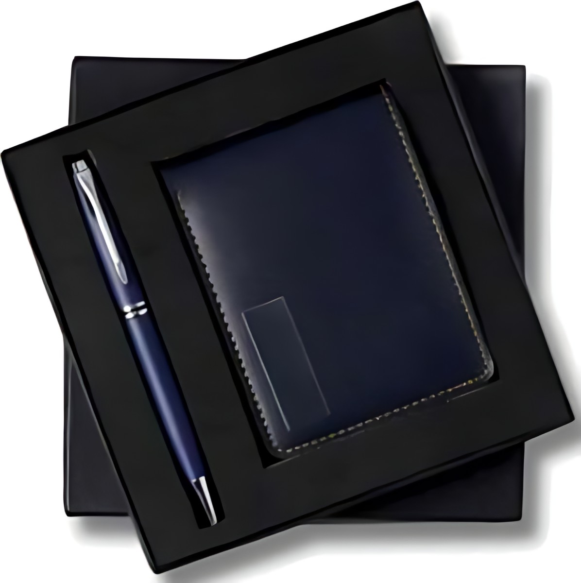 Pen & Wallet Gift Set – 214 Blue Wallet – corporate gift