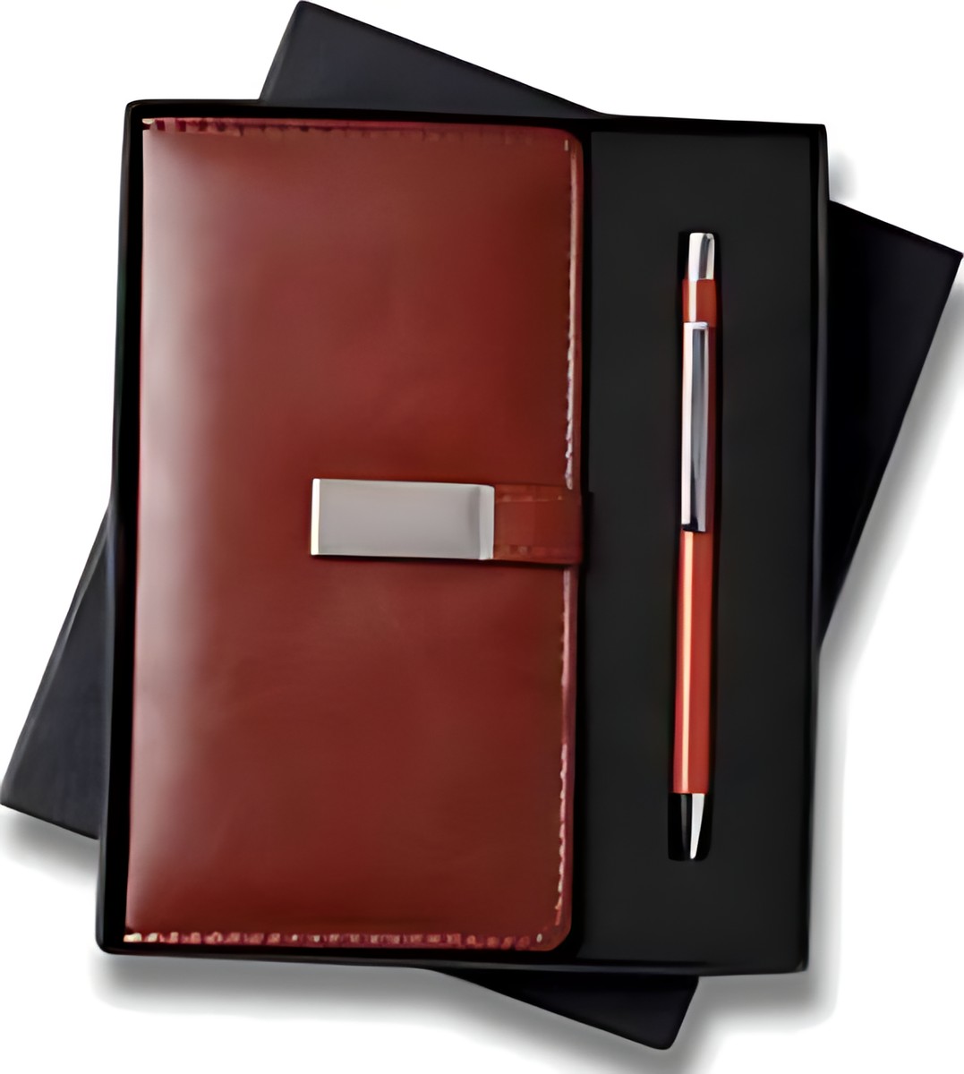 PP - 222 Brown Pen & Keychain Pen & Diary RS 90/ Gift Set – 223 SH GP – corporate gift