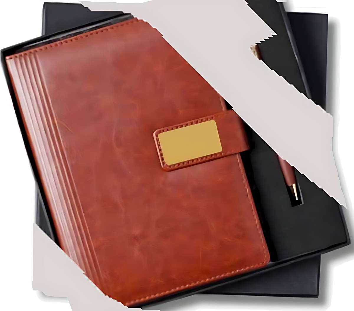 Pen & Diary Gift Set – 230 Brown Gold – corporate gift