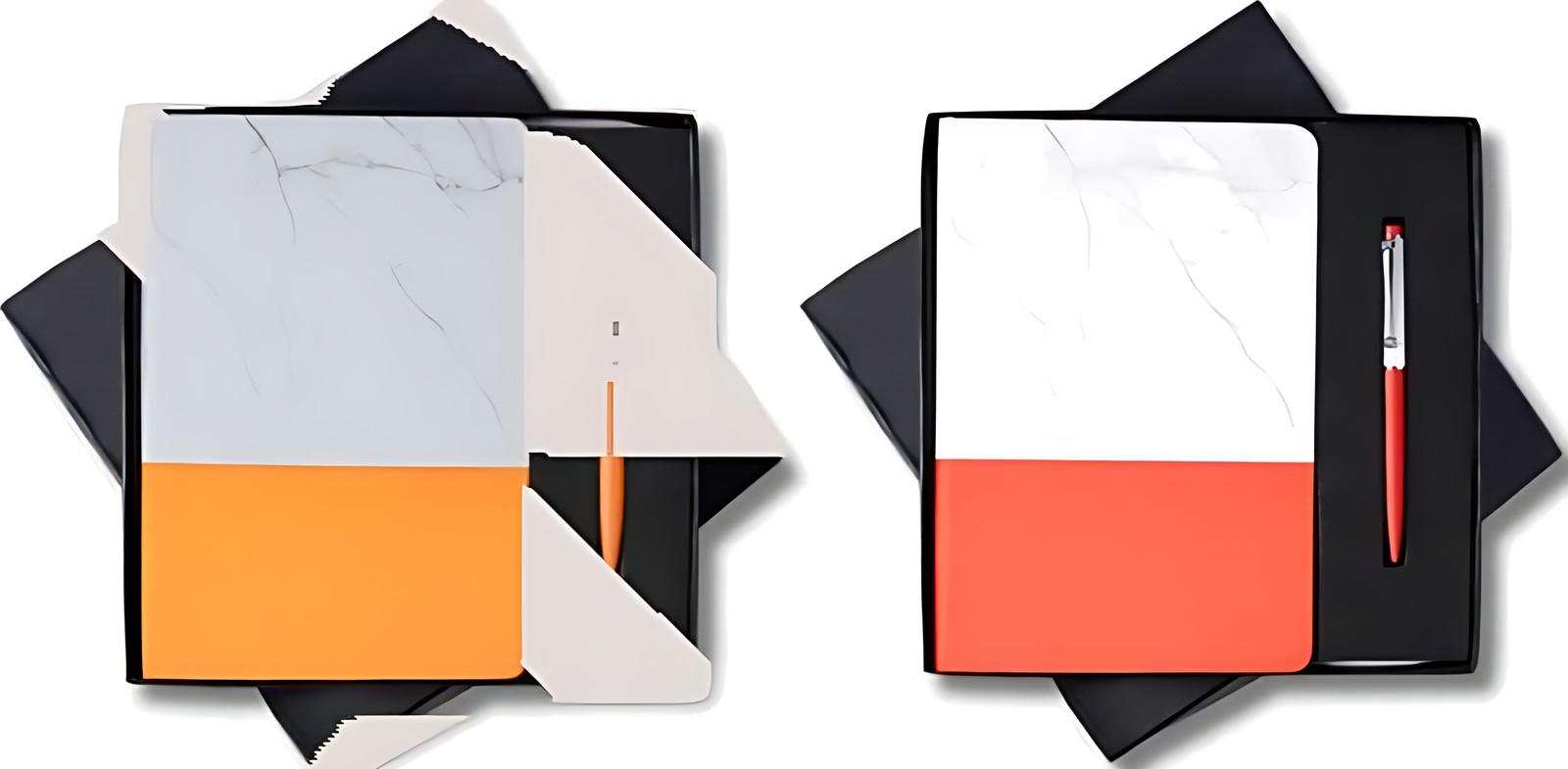 PP - 232 Red Pen & Diary Pen & Diary Gift Set – 232ORANGE – corporate gift