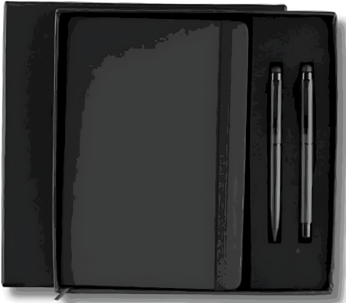Pen & Diary Gift Set – 252 Black ( 2 Pens ) – corporate gift