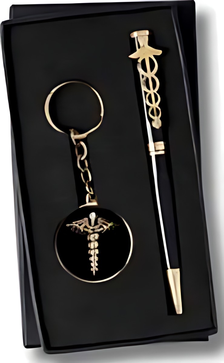 Pen & Keychain Gift Set – DR Set GP – corporate gift