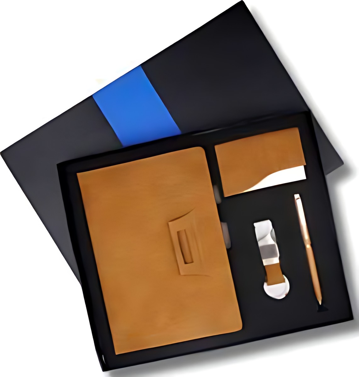 Pen, Keychain, Diary & Cardcase Gift Set – 416 Brown Pen, Keychain, Diary & Cardcase Gift Set – 416 Brown
