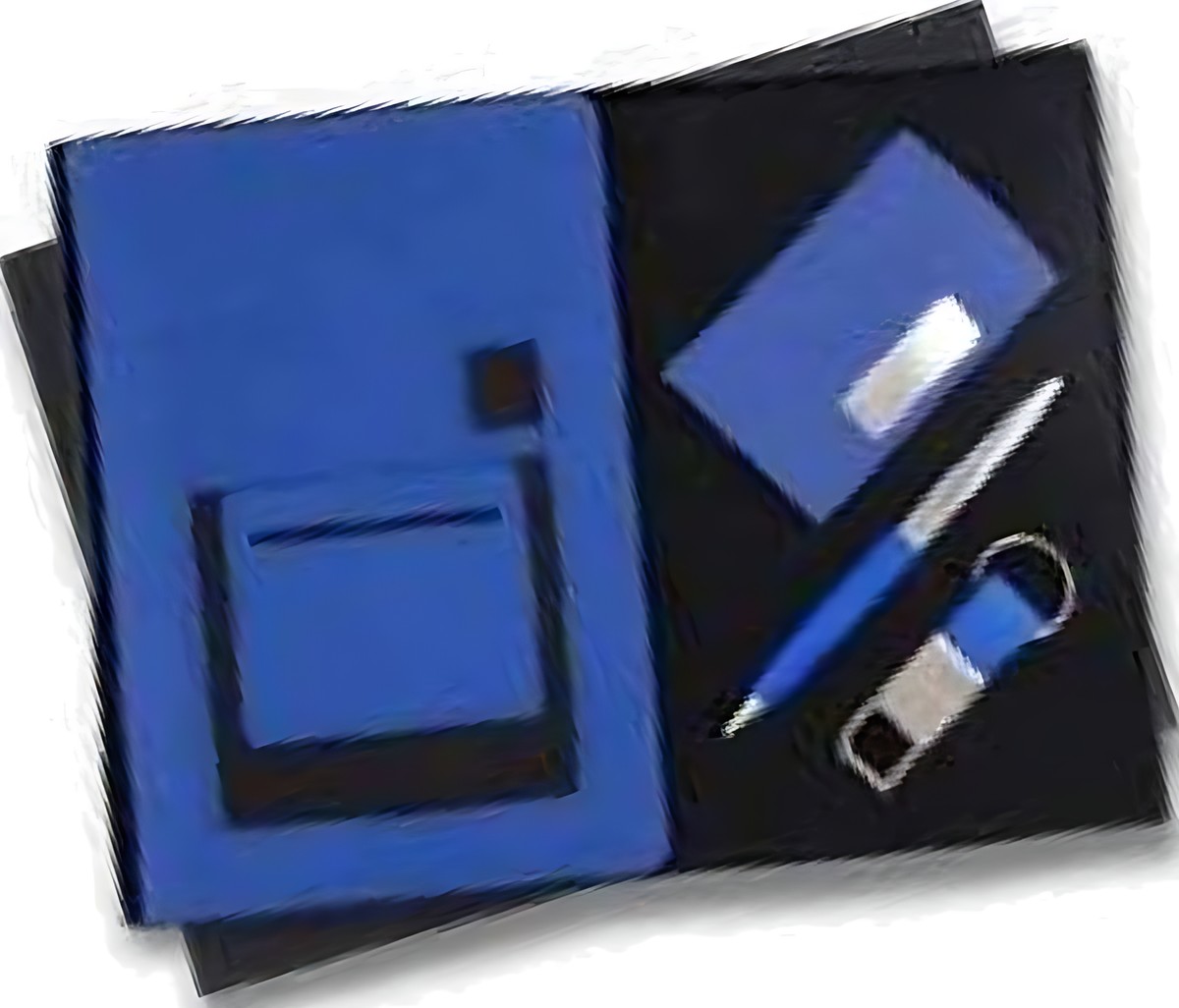 Pen, Keychain, Cardcase & Diary Gift Set – 403 Blue – corporate gift