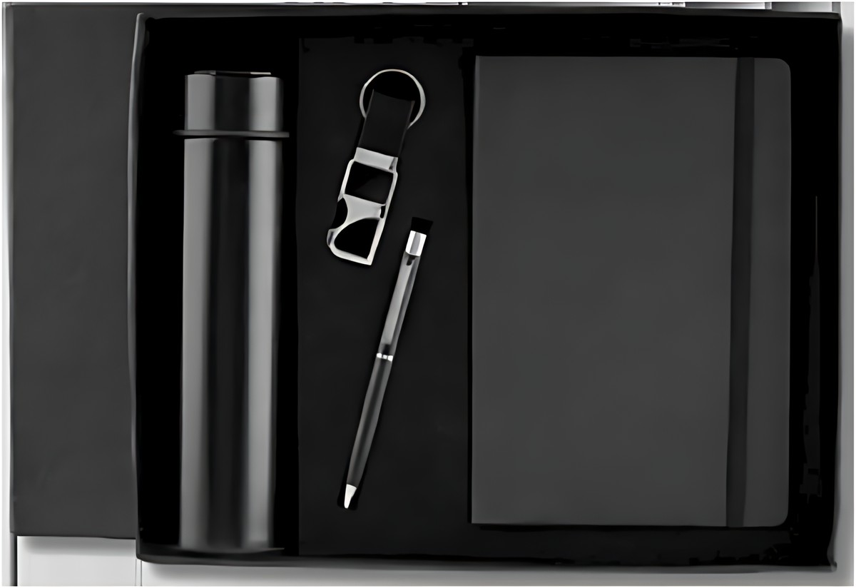 Diary Gift Set – 404 Black – Option 2 – corporate gift