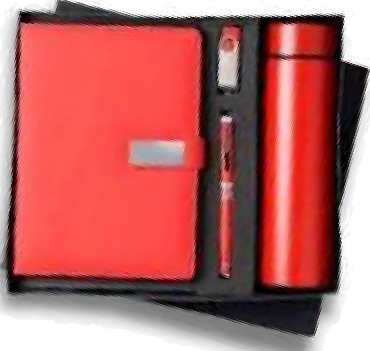 Pen, Pen Drive, Diary & Bottle Gift Set – 412 Red – corporate gift