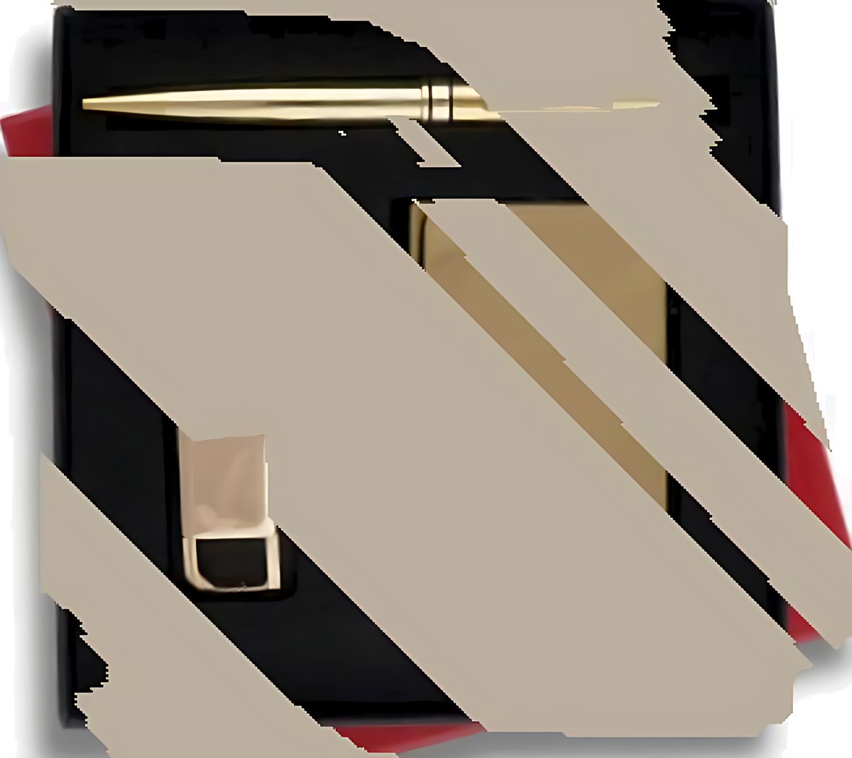 Pen, Keychain & Cardcase Gift Set – 304 Gold – corporate gift