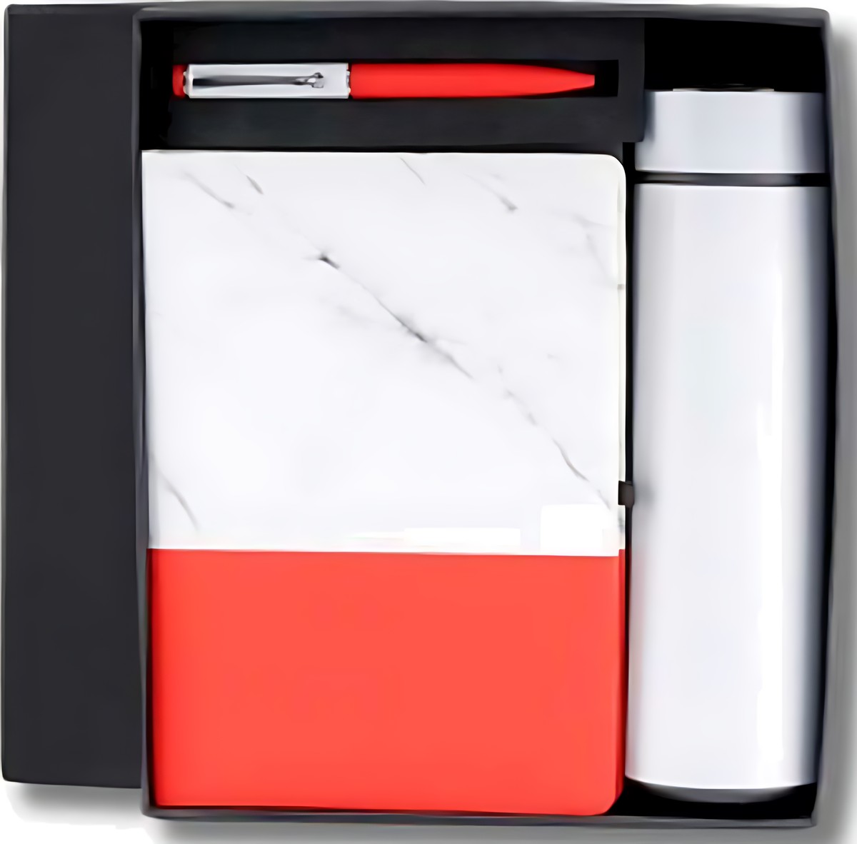 Pen, Bottle & Diary Gift Set – 328 Red – corporate gift