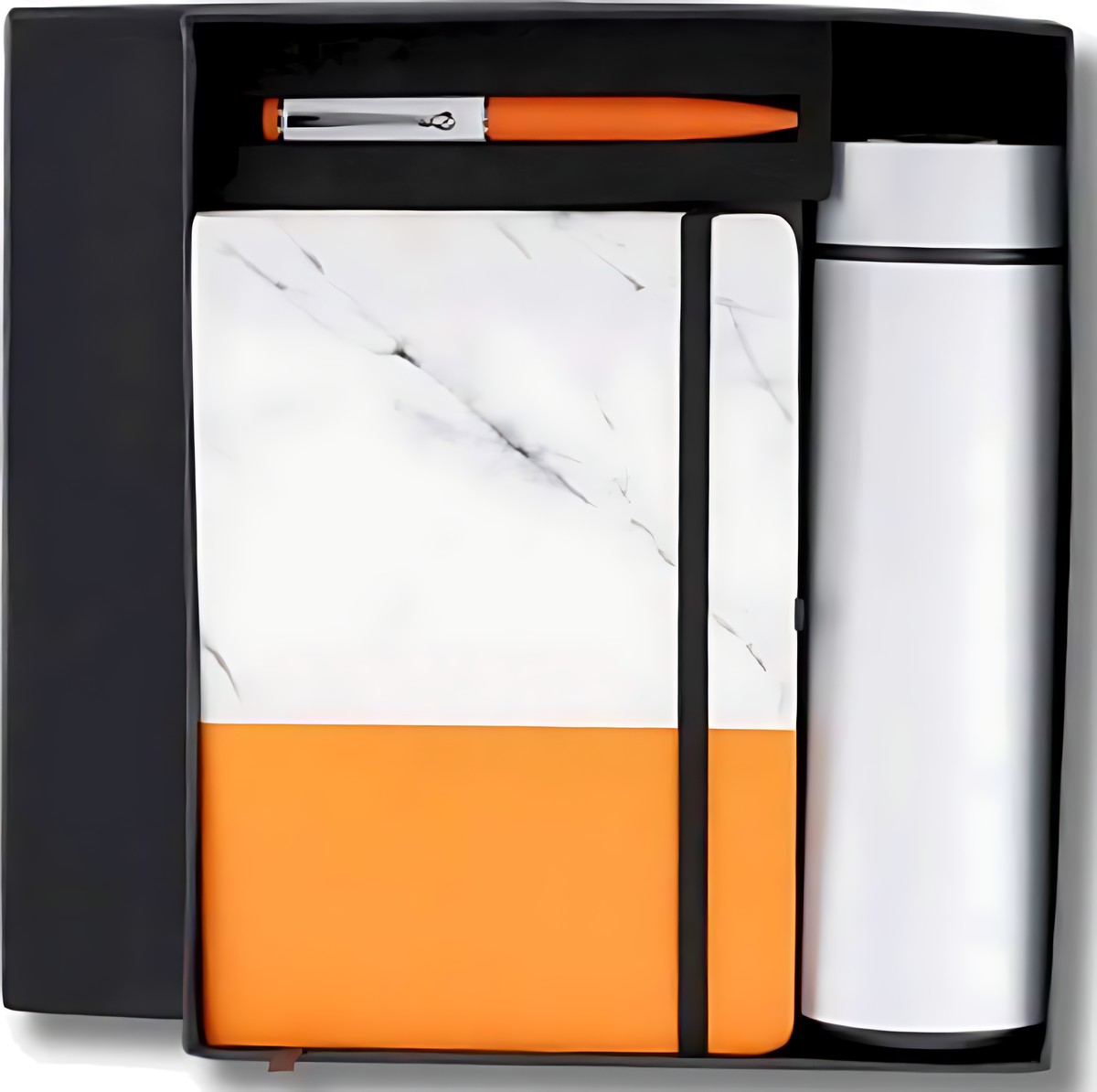 Pen, Bottle & Diary Gift Set – 328ORANGE – corporate gift