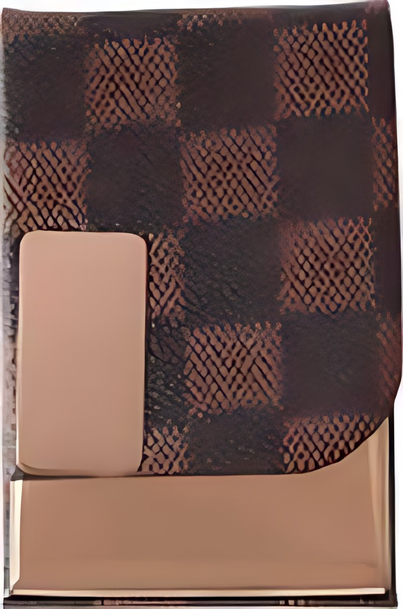 Brown Chess Rose Gold Card Case – corporate gift