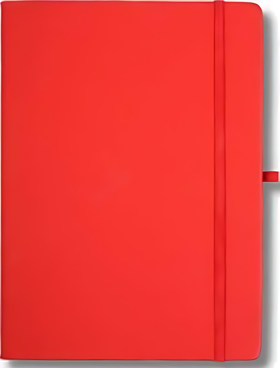 208 Red Elastic Diary – corporate gift